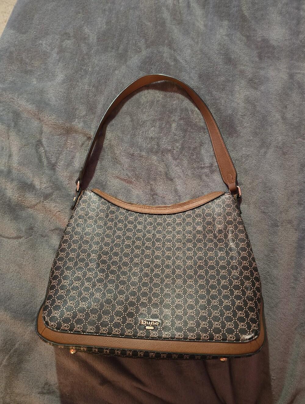 Dune London Black and Brown Shoulder Bag